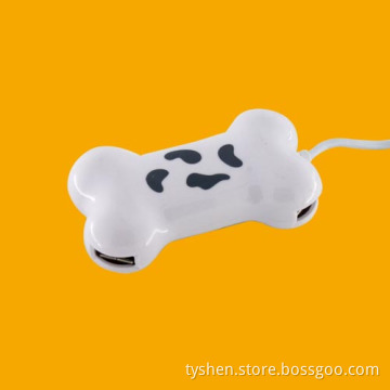 USB 2.0 Hub Bone Shape